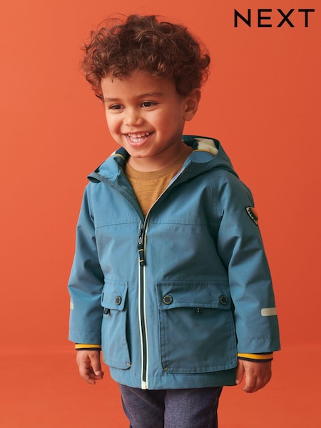 Blue Waterproof Coat (3mths-7yrs) (D69220) | €25 - €29