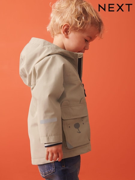 Steinfarben/Natur - Waterproof Coat (3mths-7yrs) (D69221) | 25 € - 30 €
