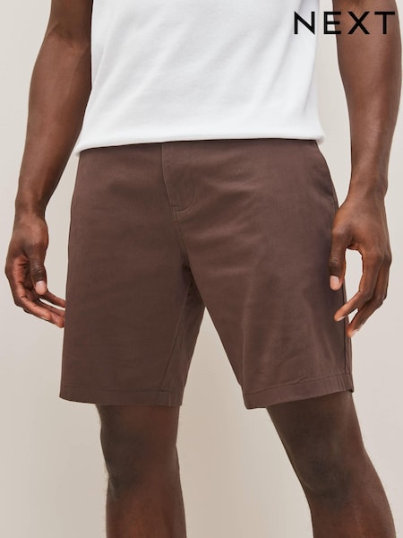 Коричневый - Stretch Chino Shorts (D69268) | €4