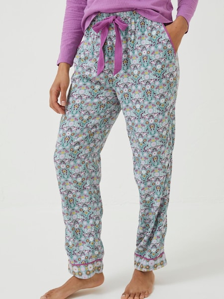 FatFace Green Patchwork Bird Pants (D70291) | €26