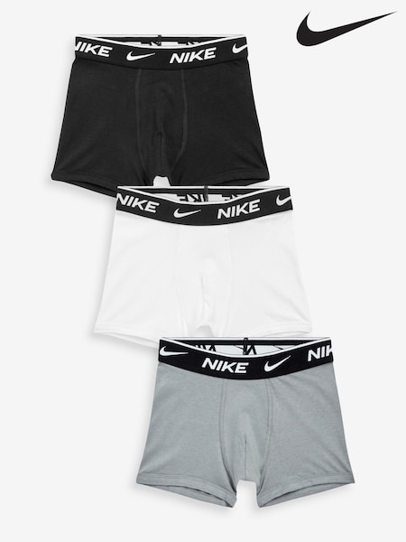 Negro/gris/blanco - Nike Kids Boxers 3 Packs (D70481) | 34 €