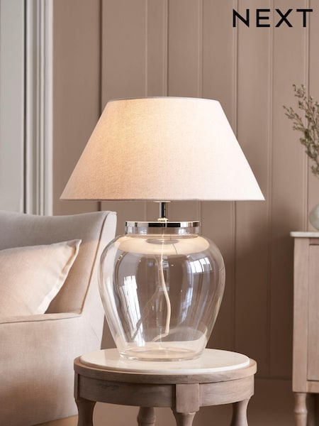 Clear Lynmouth Table Lamp (D71735) | €153