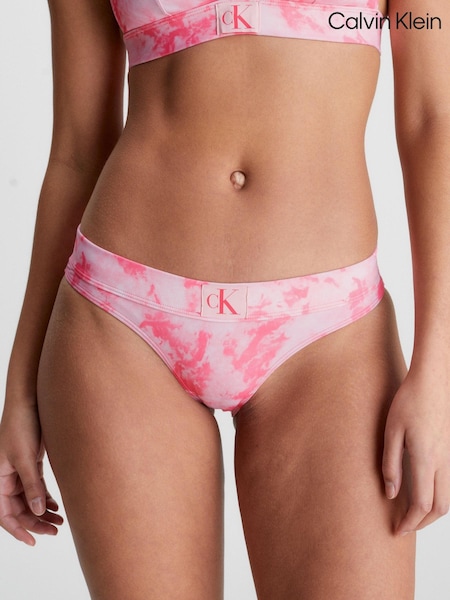 Calvin Klein Pink Authentic Printed Bikini Bottoms (D71765) | €21