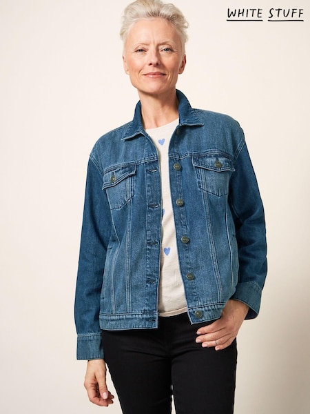 White Stuff Dayton Denim Jacket (D72038) | 256 LEI