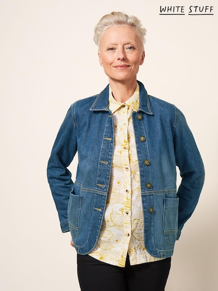 White Stuff Carrie Denim Jacket (D72039) | 521 LEI