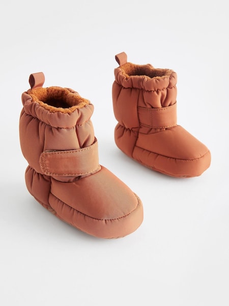 Rostbraun - Thinsulate™ Lined Baby Snow Boots (0-24mths) (D72231) | 9 € - 11 €