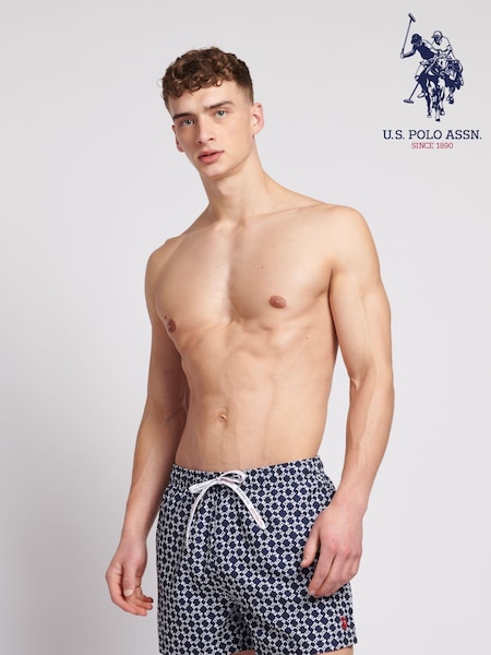 U.S. Polo Assn. Blue Mens Classic Swim Shorts (D72545) | €60
