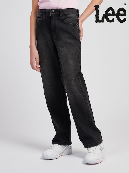 Negro - Lee Girls Carol Straight Leg Jeans (D72747) | 64 € - 76 €