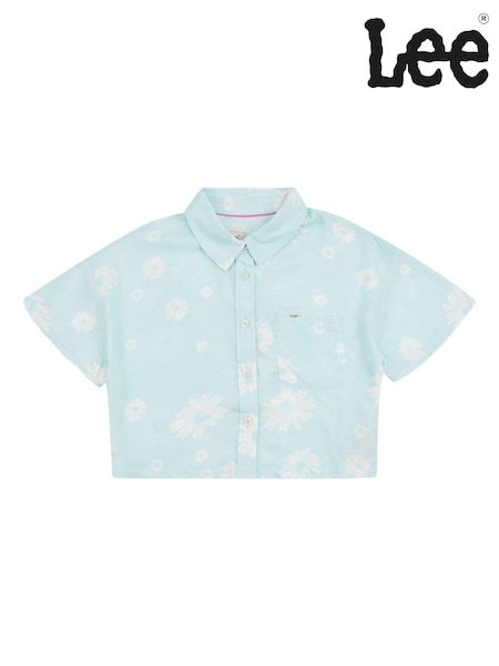 Lee Girls Blue Daisy Shirt (D72828) | €27 - €31