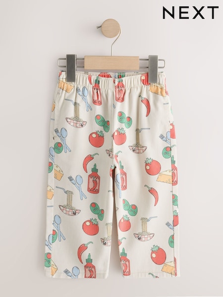 Ecru Food - Printed Jeans (3mths-7yrs)