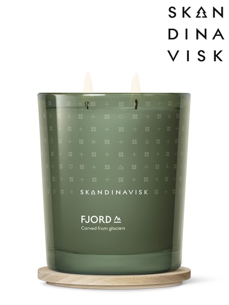 Skandinavisk Fjord 2-wick Scented Candle 350g