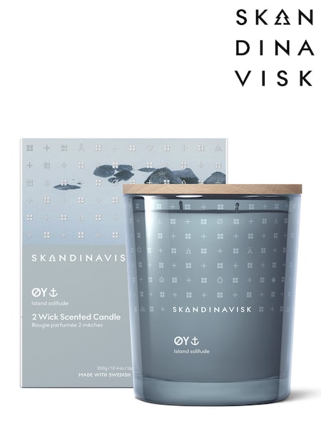 Skandinavisk øy 2-wick Scented Candle 350g