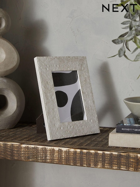 White Lydford Stone Effect Photo Frame (D74407) | €11 - €15.50