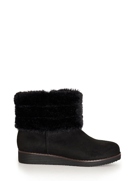 Evans Black Butter Ankle Boots (D74534) | 32 €