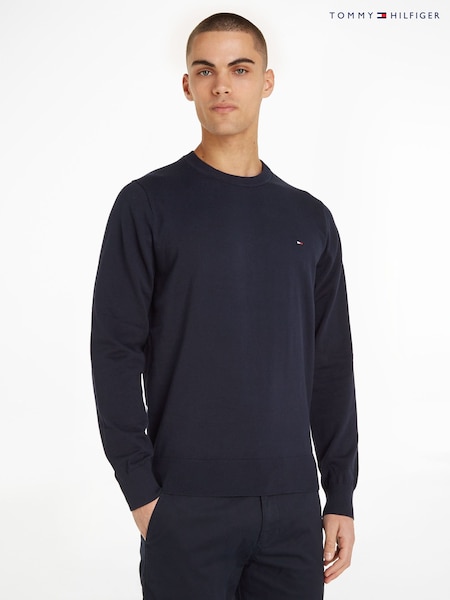 Tommy Hilfiger Blue 1985 Crew Neck Jumper (D74577) | €66