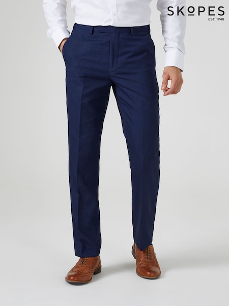 Blau - Skopes Harcourt Tailored Fit Suit Trousers (D75236) | 86 €