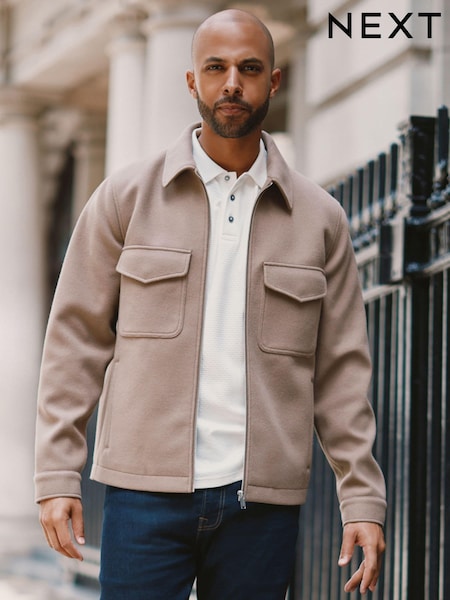 Neutral Trucker Jacket (D75395) | €17