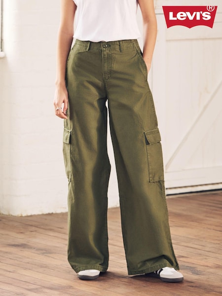 Зеленый - Levi's® Baggy Cargo Trousers (D75469) | €26