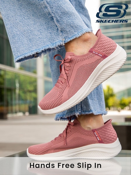 Violet - Skechers Slip-ins: Ultra Flex 3.0 Brilliant Trainers (D76117) | 663 LEI
