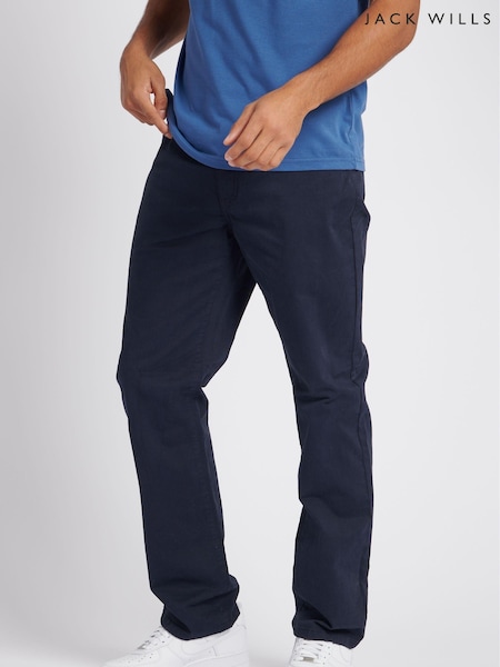 أزرق - Jack Wills Five Pocket Trousers (D76329) | ‏349 د.إ.‏