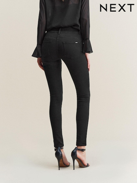 Black Lift Slim And Shape Skinny Jeans (D76465) | $90