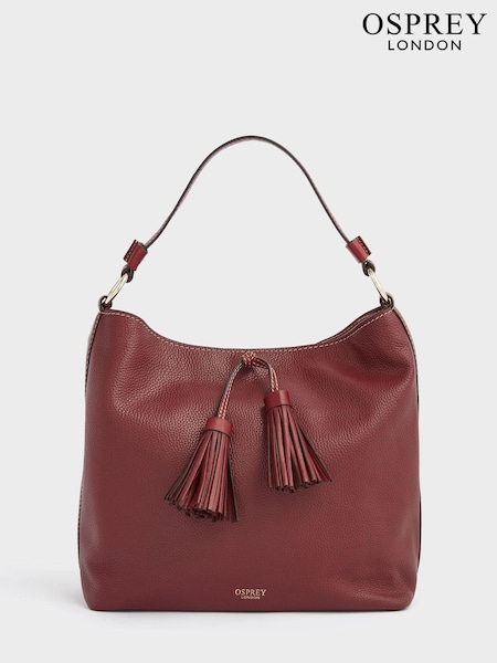 Osprey London The Savanna Leather Hobo Bag (D76696) | €191