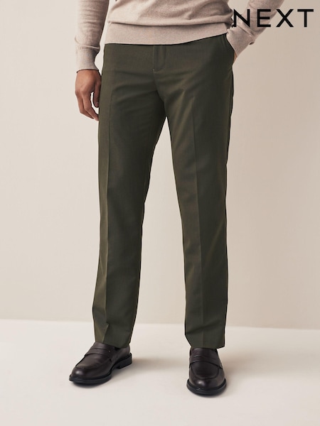 Green Regular Fit Suit Trousers (D76745) | €7
