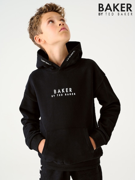 Schwarz - Baker by Ted Baker Kapuzenpullover aus 100% Baumwolle (D76819) | 20 € - 23 €