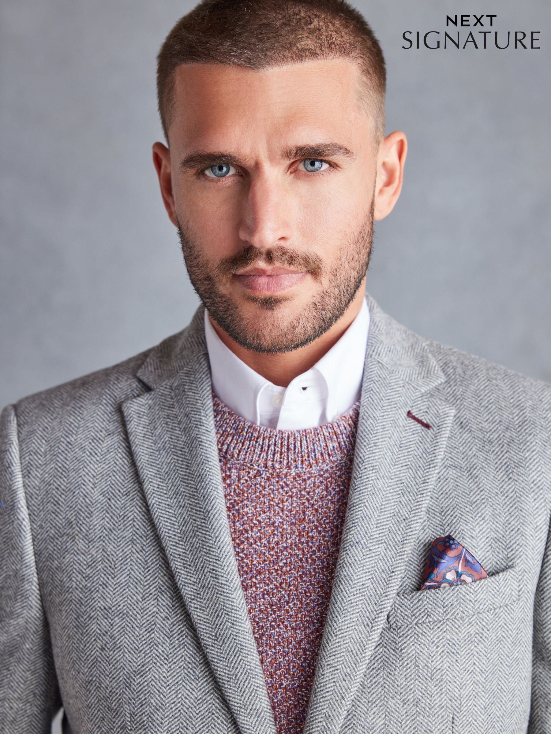 Next grey blazer cheap