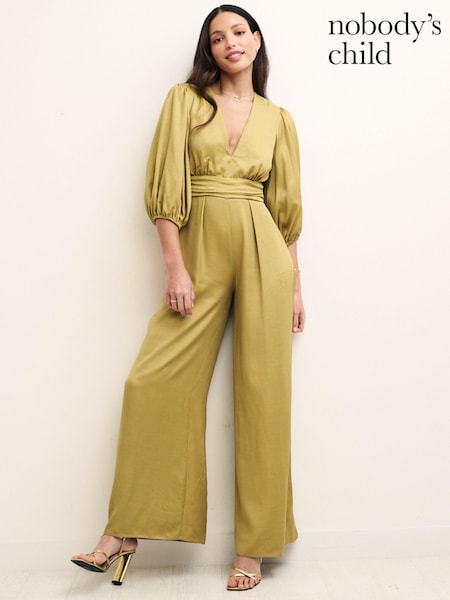 Nobody's Child Green Melita Jumpsuit (D77362) | €59