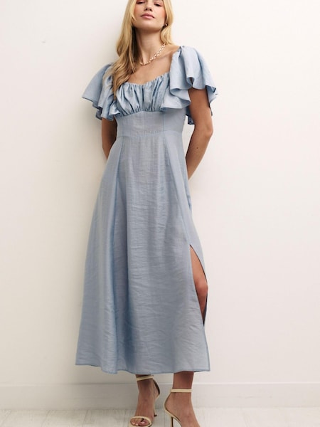 Nobody's Child Blue Dove Midi Dress (D77424) | €60