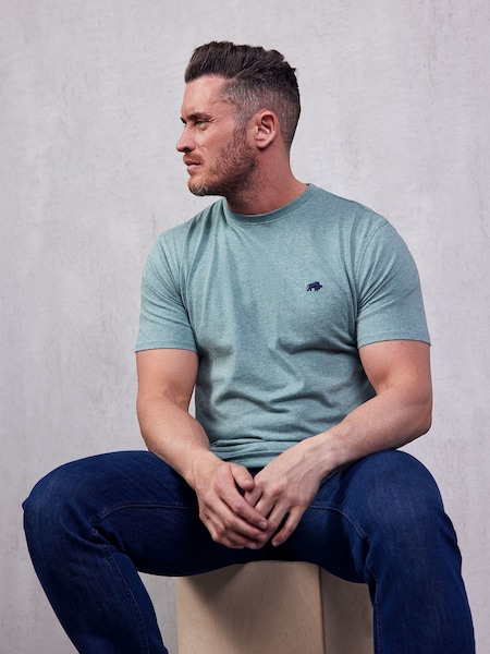 Verde - Tricou clasic Raging Bull (D77998) | 201 LEI - 216 LEI