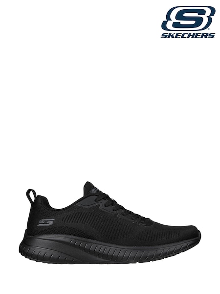 Skechers Black Mens Bobs Squad Chaos Prism Bold Trainers (D78175) | €39.50 - €49