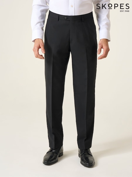 Черный - Skopes Classic Fit Wool Rich Darwin Suit Trousers (D78249) | €91