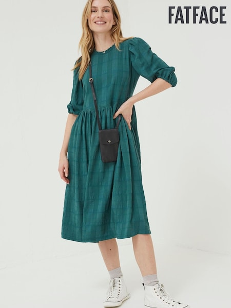 FatFace Green Hadley Midi Dress (D78312) | €43.50