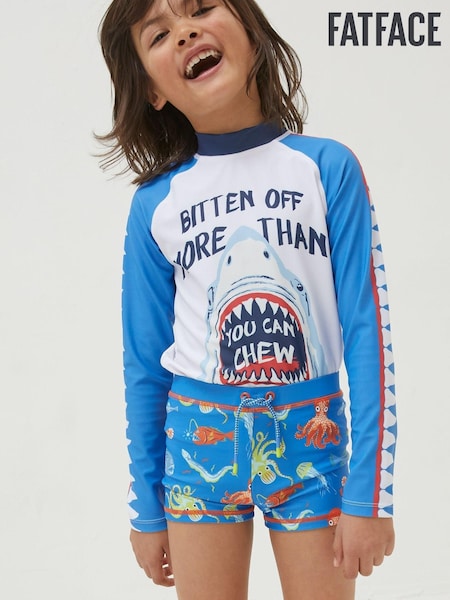 FatFace Blue Deep Sea Trunkies (D78323) | €7.50