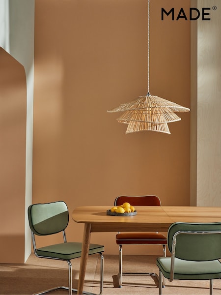 MADE.COM Natural Bamboo Weaver Pendant Shade (D78426) | €243
