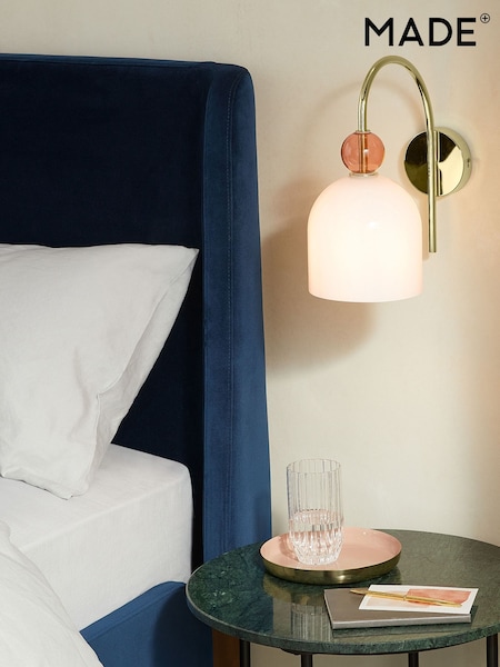 MADE.COM Pink Multi Whitney Wall Lamp (D78431) | €108