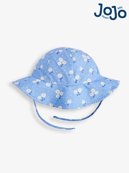 JoJo Maman Bébé Daisy Girls' Floppy Sun Hat (D78612) | €22