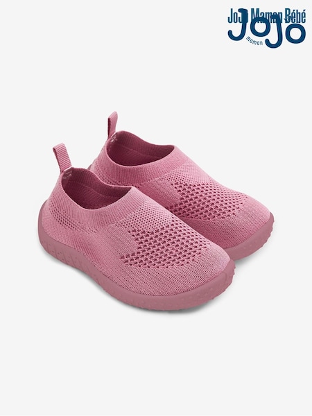 JoJo Maman Bébé Pink Kids' Pull On Shoes (D78613) | €19