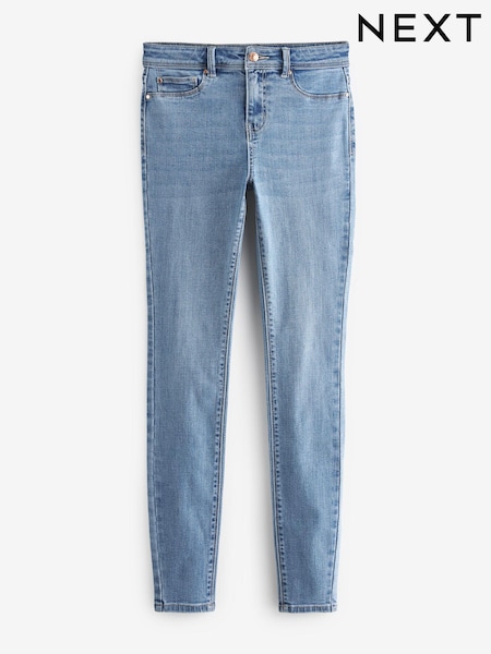 Mittelblau - Jeans-Leggings mit Power-Stretch (D78826) | 12 €