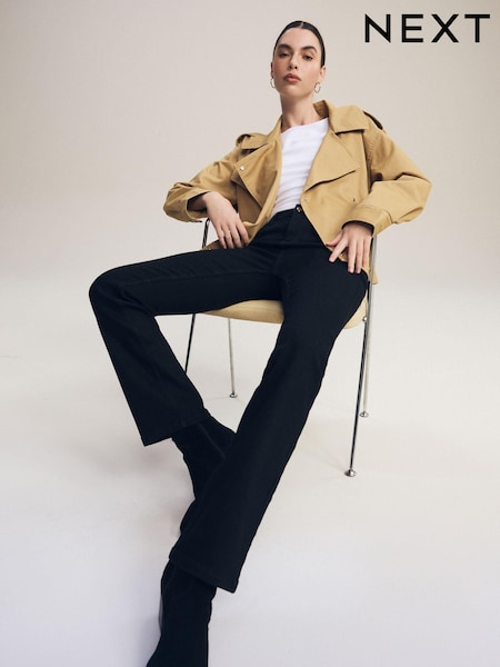 Black Supersoft Bootcut Jeans (D78840) | €30
