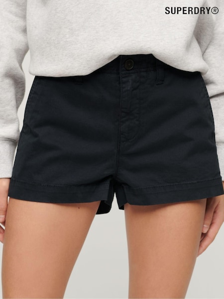 Bleumarin - Pantaloni chino foarte scurți Superdry Vintage (D78979) | 140 LEI
