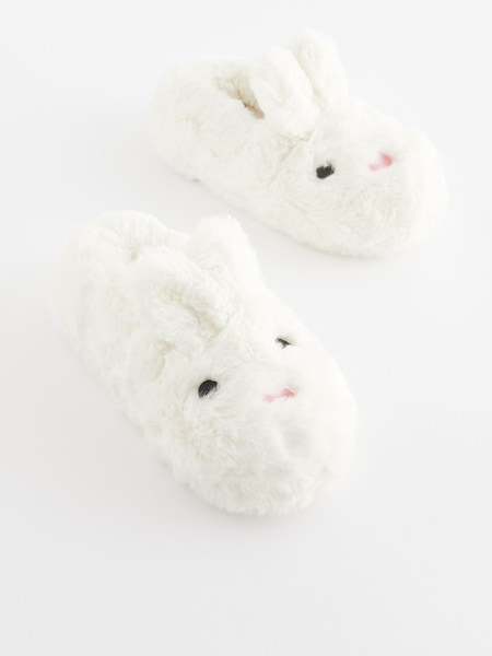 Белый - Bunny Rabbit Slippers (D79068) | €6 - €8