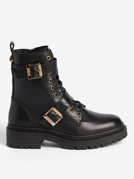 Barbour® International Redgrave Lace-Up Biker Boots (D79407) | €83