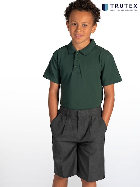 Trutex Boys Grey School Shorts (D79768) | €13 - €17.50