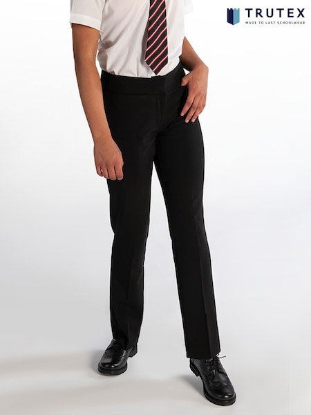 Trutex Girls Black Twin Pocket School Trousers (D79788) | €14.50 - €17.50