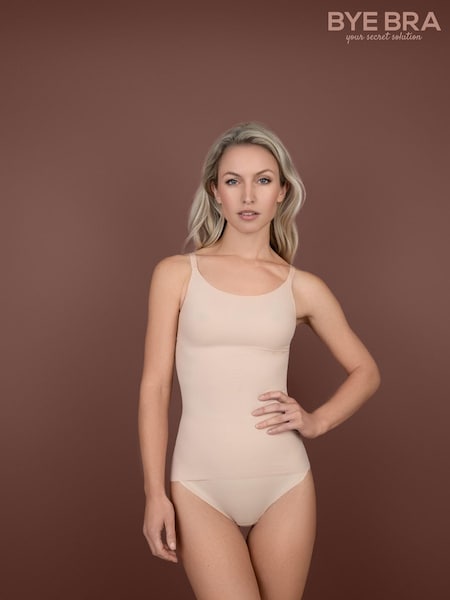 Телесный - Bye Bra Black Sculpting Singlet (D79887) | €26