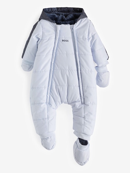 BOSS Baby Blue Logo Snowsuit (D80683) | €114