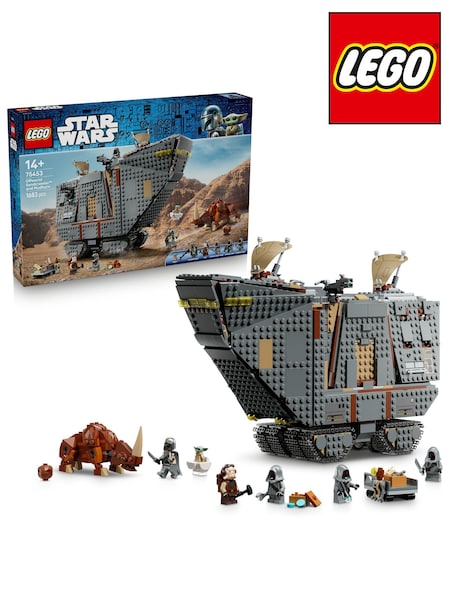 Lego Star Wars Offworld Sandcrawler And Mudhorn Building Set For Teens, Ages 14+ 75453